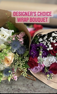 Designer\'s choice Wrap Bouquet
