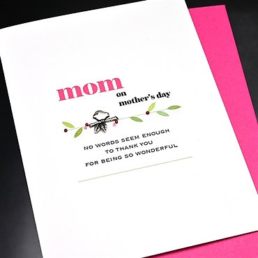 Mother\'s Day Thank You card