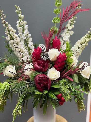 Winter\'s Elegance Tall Arrangement