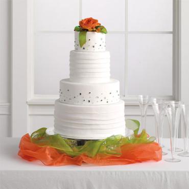 Simple Table and Cake Decoration