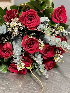 Roses - Wrapped 1 dozen